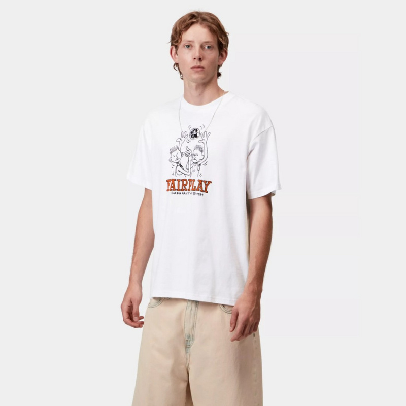 Изображение Футболка Carhartt WIP Fairplay 'White'