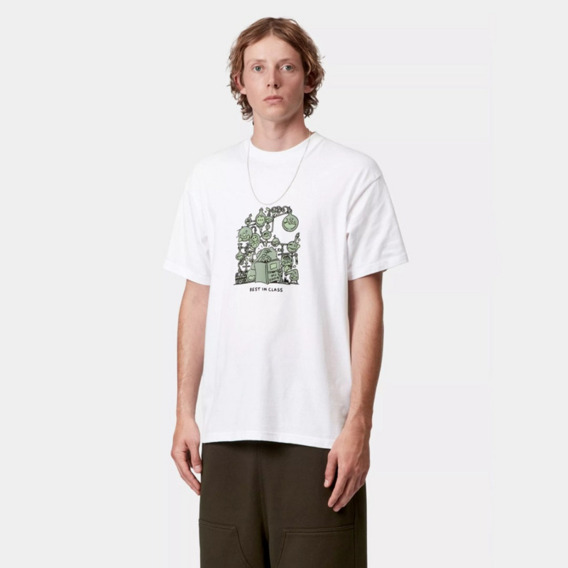 Изображение Футболка Carhartt WIP Beaker 'White'