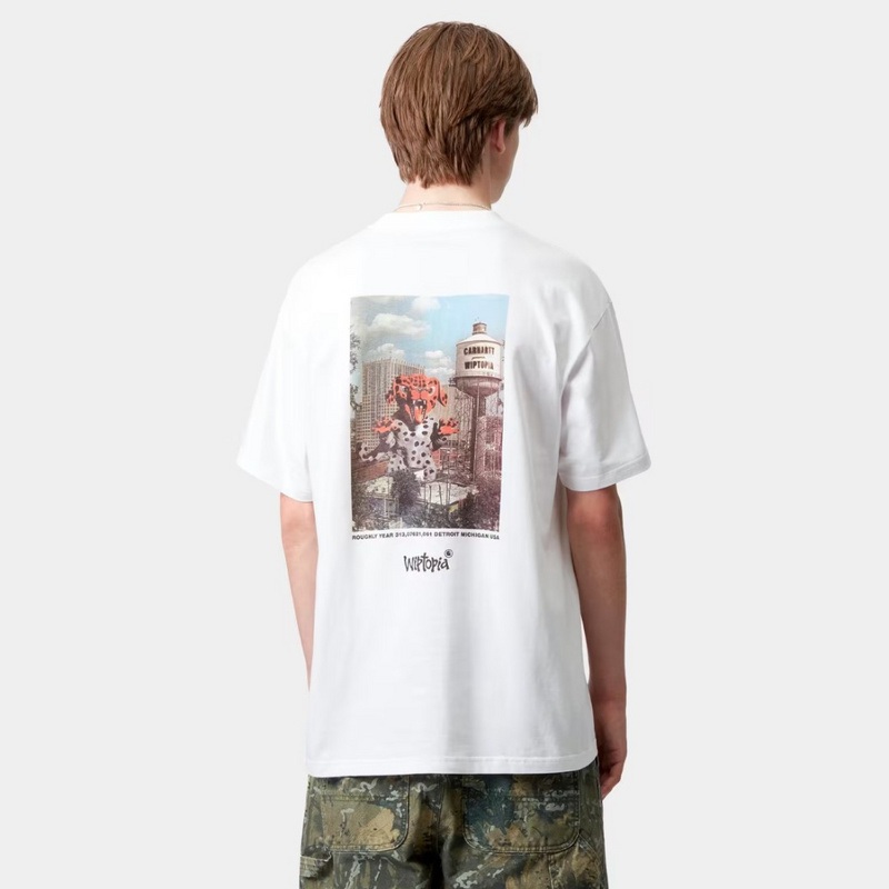 Изображение Футболка Carhartt WIP Wiptopia 'White'