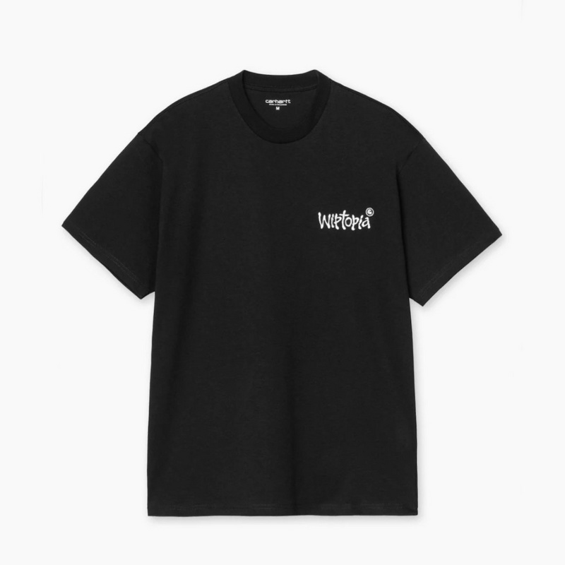 Изображение Футболка Carhartt WIP Wiptopia Script 'Black'