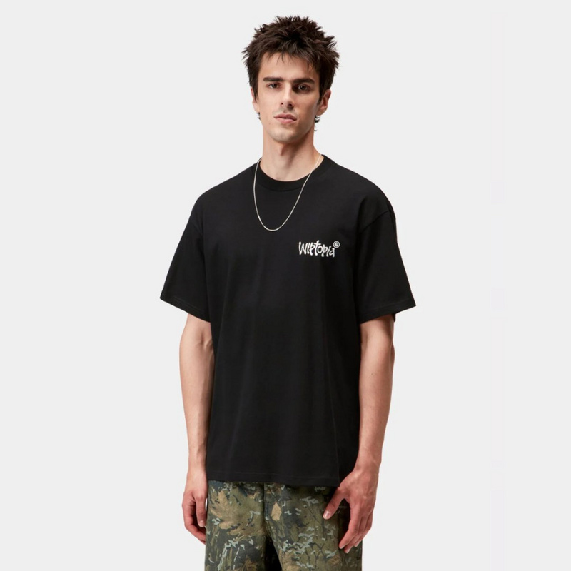 Изображение Футболка Carhartt WIP Wiptopia Script 'Black'