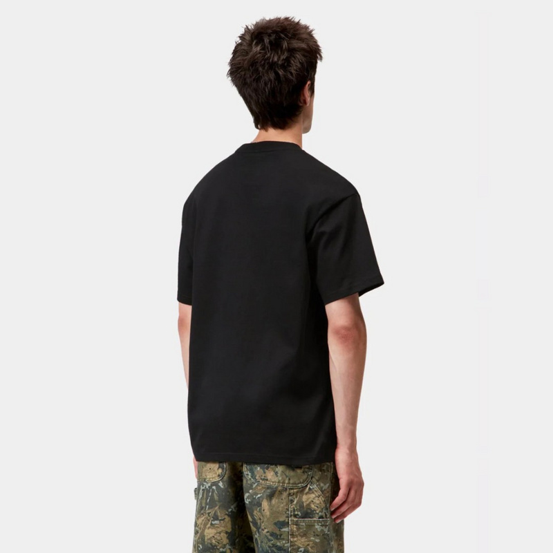Изображение Футболка Carhartt WIP Wiptopia Script 'Black'
