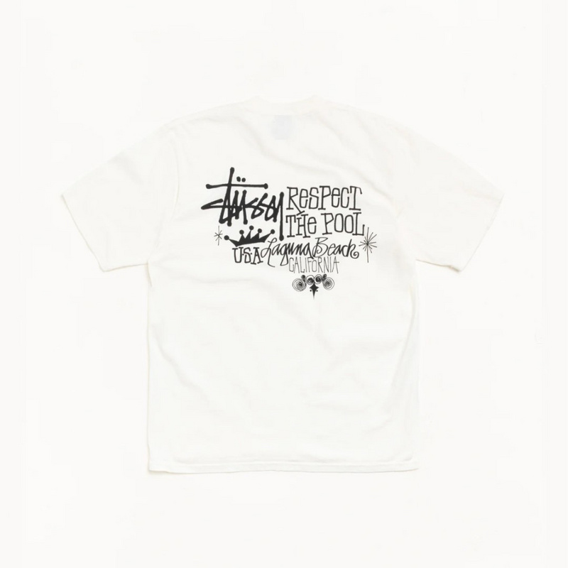 Изображение Футболка Stussy Respect The Pool 'Natural'