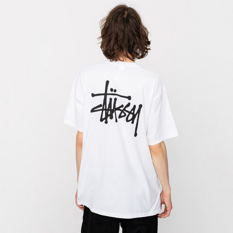 Изображение Футболка Stussy Basic 'White'