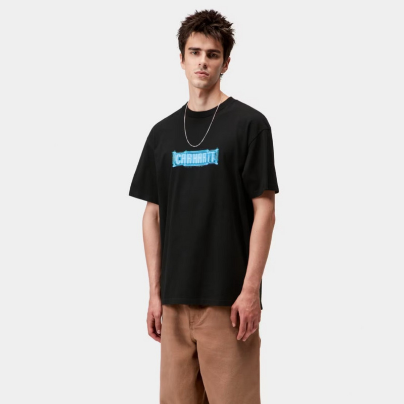 Изображение Футболка Carhartt WIP Electric Boogie 'Black'