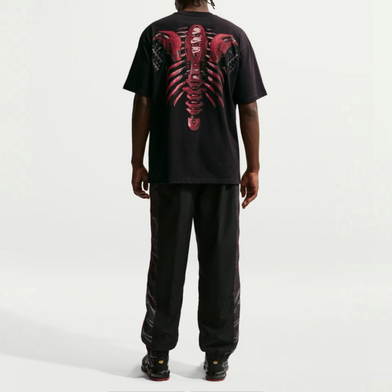 Изображение Футболка Nike Sportswear Anatomy of Air 'Black Red'
