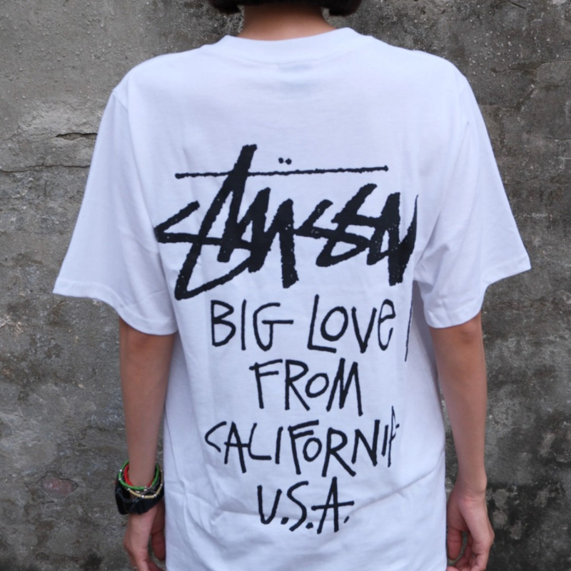 Изображение Футболка Stussy Big Love Tee 'White'