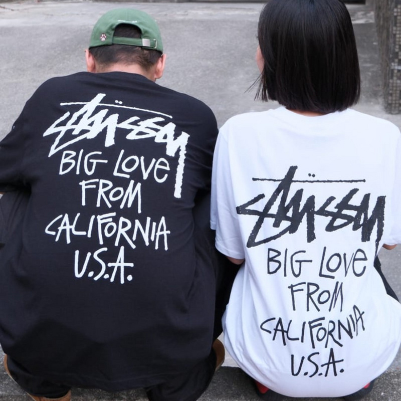 Изображение Футболка Stussy Big Love Tee 'White'