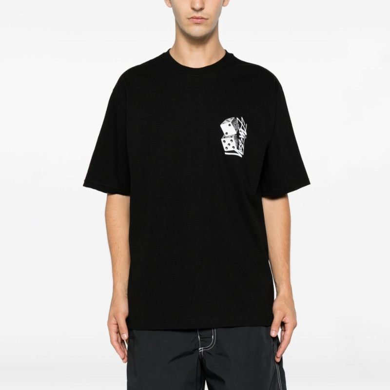Изображение Футболка Stussy Tall Dice Tee 'Black'