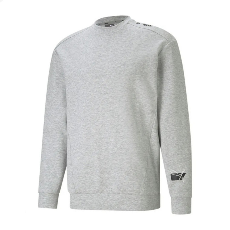 Изображение Свитшот Puma Logo 'Grey'