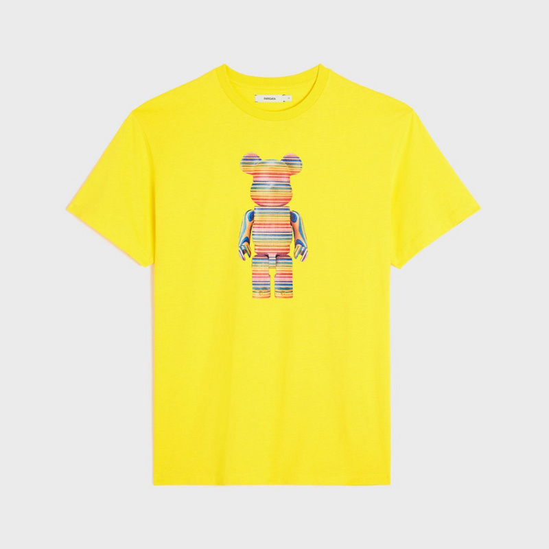 Изображение Футболка Pangaia x Haroshi Bearbrick tee 'Yellow'
