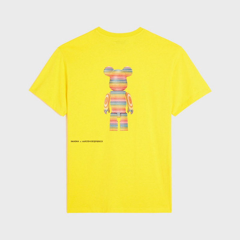 Изображение Футболка Pangaia x Haroshi Bearbrick tee 'Yellow'